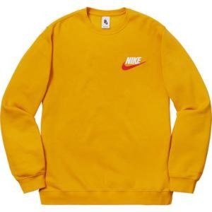 Supreme Nike Crewneck Mustard